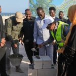 President Mohamud Lays Foundation for Pearl Beach Modern Village, Calls for Somali Traders’ Support in Nation’s Recovery