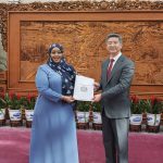 Somali Ambassador Hodan Osman Presents Credentials in China