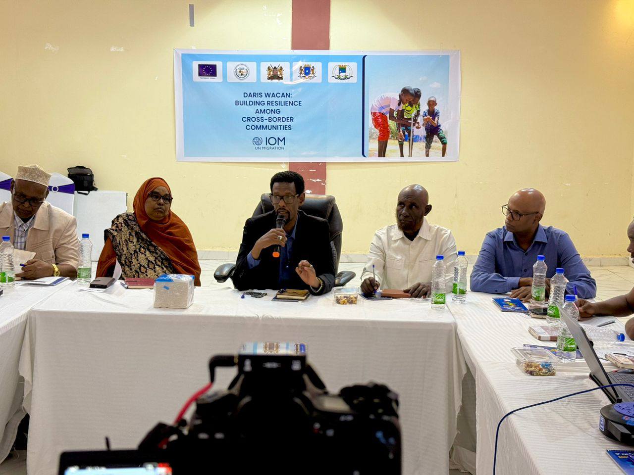 The Vice President of Jubaland participated in a conference on building resilience among cross-border communities, organized by IOM UN Migration and IGAD.