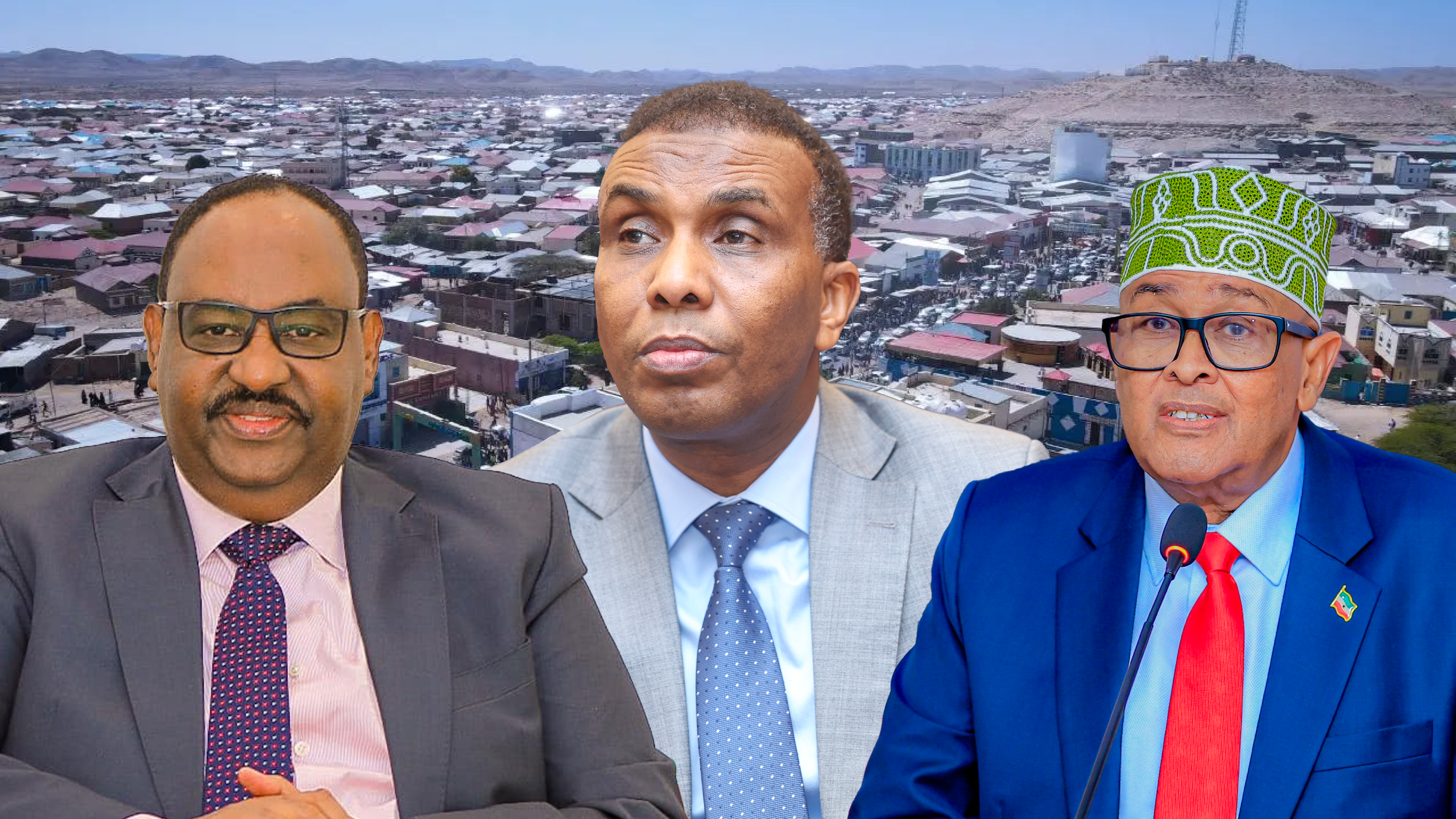 Prime Minister Xamse meeting with SSC-Khaatumo leaders in Laascaanood