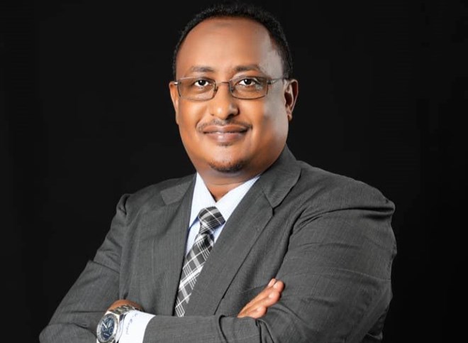 This is a picture of the new governor of Banadir region.
