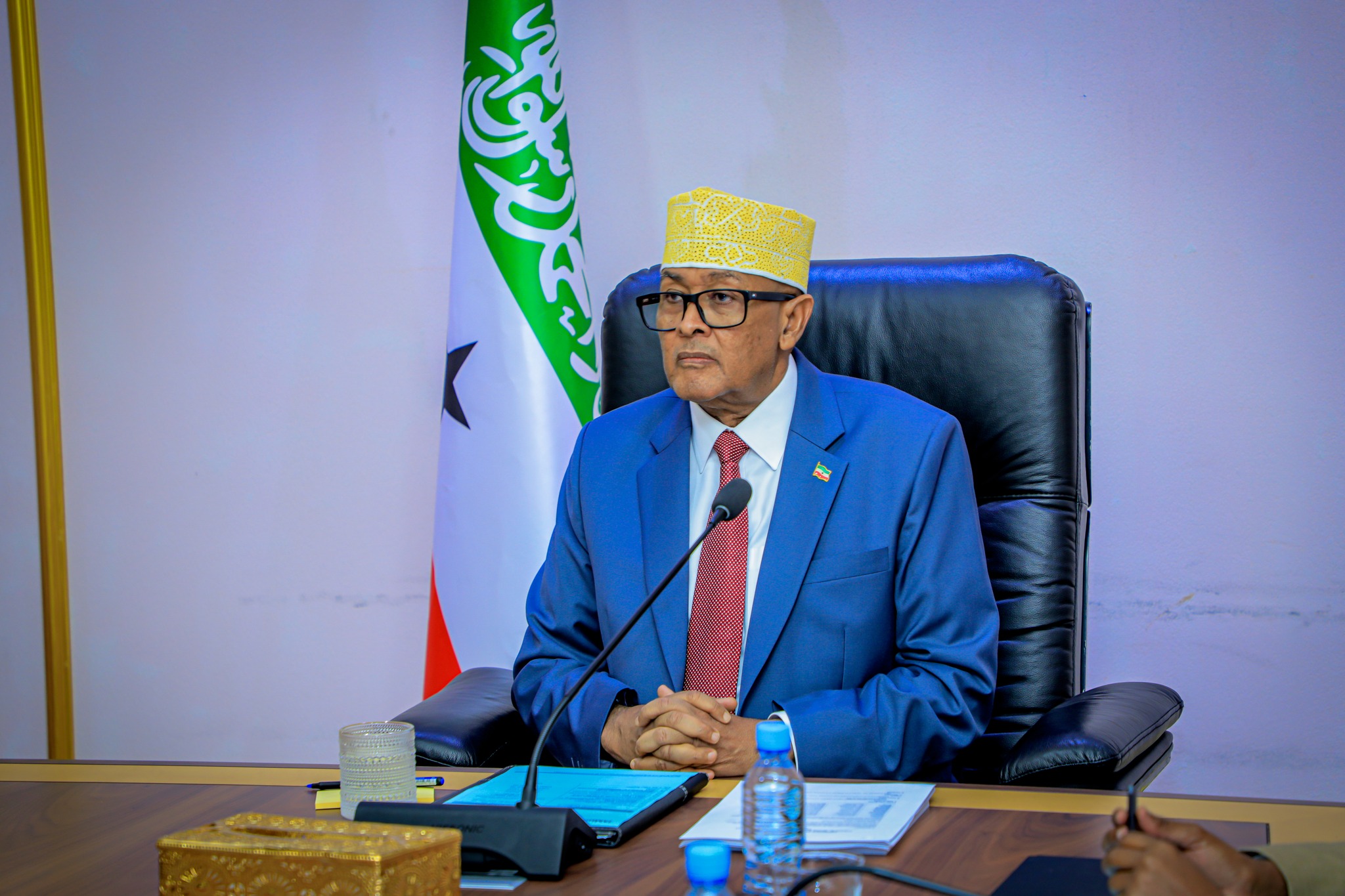 President Cirro announces development projects for Ceel Afweyn following a successful peace conference