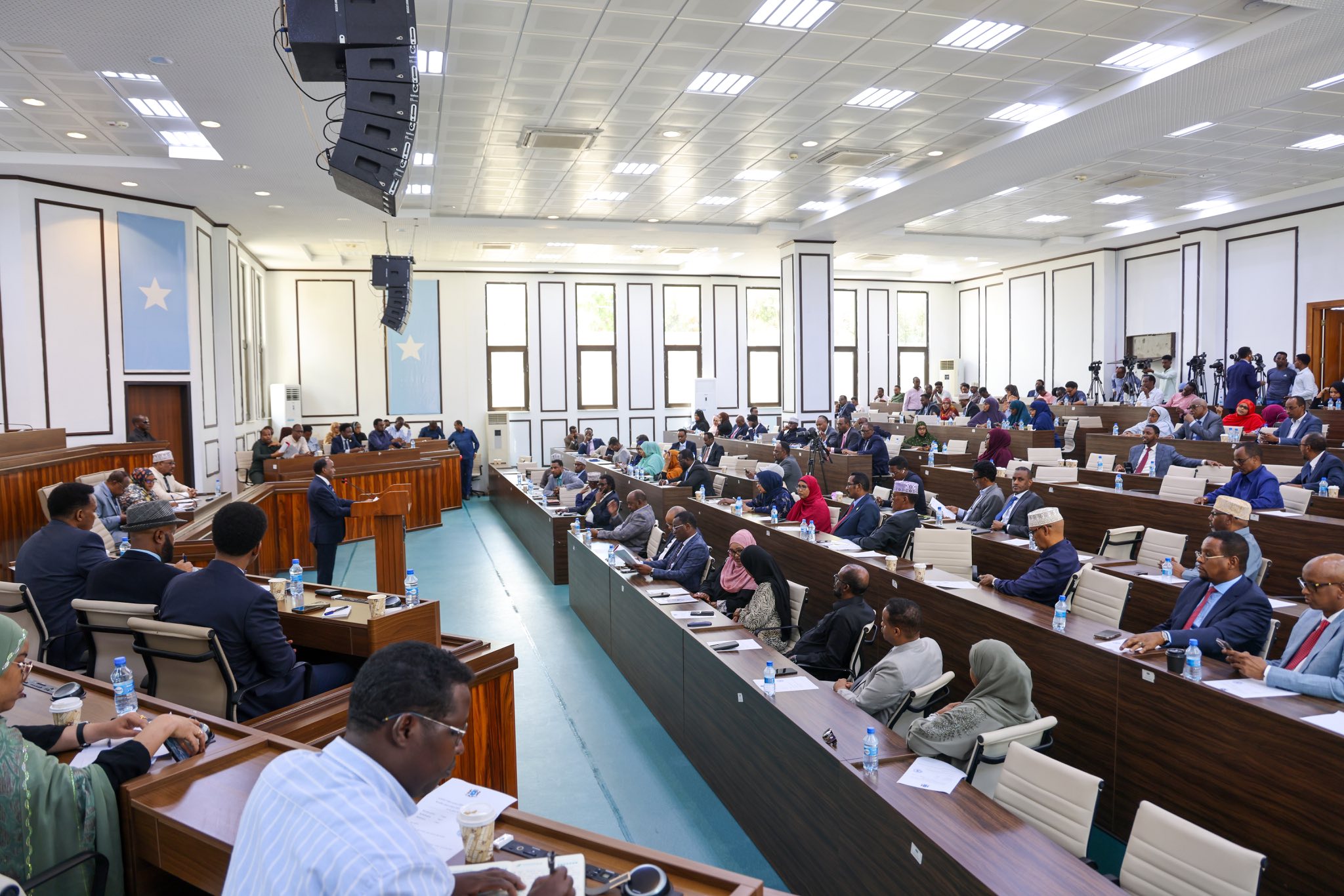 The session of the Somali Parliament's Lower House,