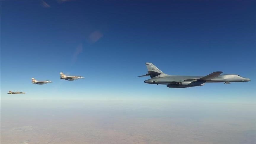 he plane is carrying out airstrikes in some areas of Somalia.